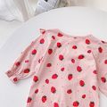 【Broad Sunlight shop】(New) newborn baby girls rompers cute fashion baby clothing autumn long sleeve toddler jumpsuits.