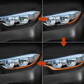 SL 2pcs Car Sequential Flowing RGB Daytime Running Light DRL APP Multi  Light Strip Turn Signal Lights. 