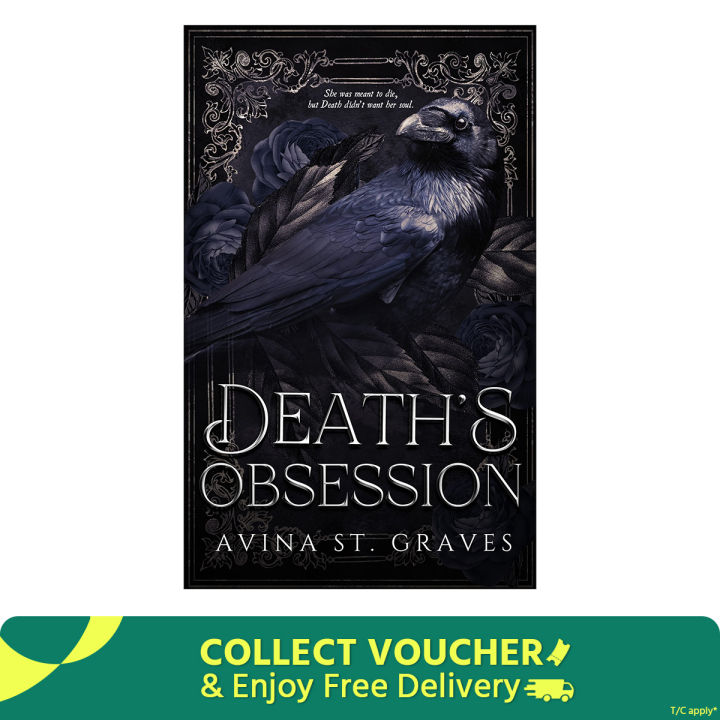 Death's Obsession: A Paranormal Dark Romance by Avina St. Graves (White Print)
