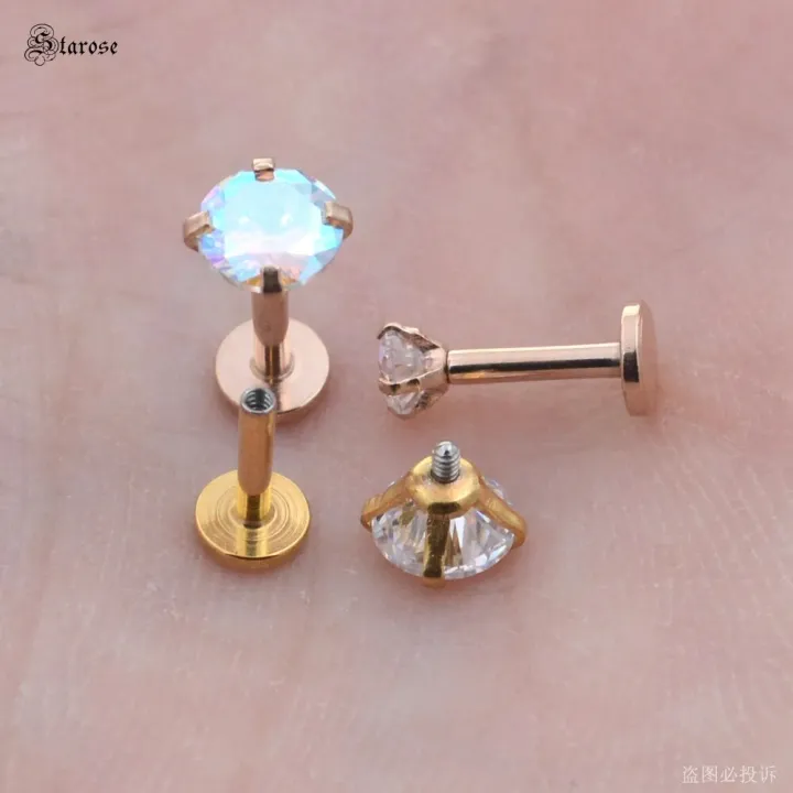 Starose%204pcs%202~5mm%20Rainbow%20Gem%20Nose%20Ring%20Labret%20Lip%20Piercing%20Kit%20Nostril%20Piercing%20Helix%20Studs%20Tragus%20Earrings%20Ear%20Piercing%20Oreja%20-%20Image%205