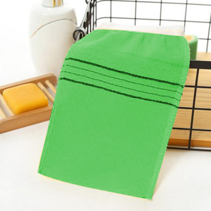 4pcsDouble-sided Towel Korean Exfoliating Bath Washcloth Body Scrub Shower Towel jingu