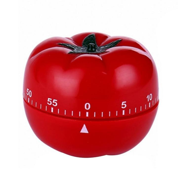 Individual 1-60min 360 Degree Fashion Cute Indoor Kitchen Practical Tomato Mechanical Countdown Timer Exquisite Product