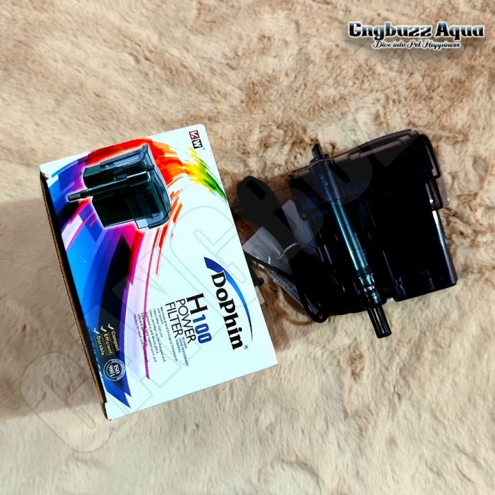 Dophin H100 Power Filter | Slim Hanging Filter for Aquarium
