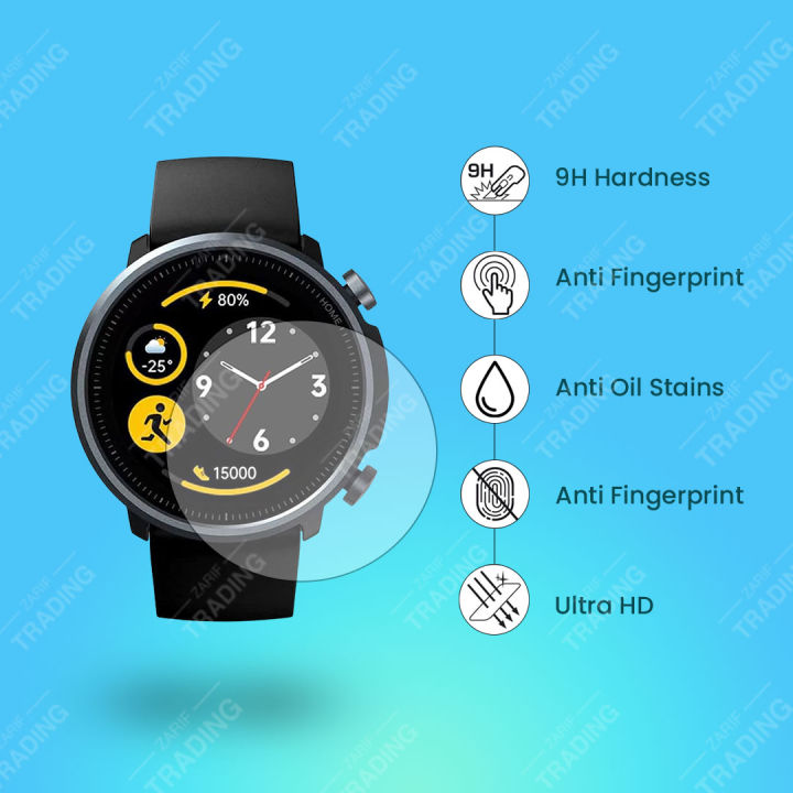 Mibro A1 Smart Watch Screen Protector PMMA Flexible Soft Film & Tempered Glass Full Coverage HD Clear Anti Scratch Bubble Free