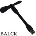 Creative USB Fan Flexible Portable Mini Fan USB LED Light Lamp For Power Bank Notebook Computer Summer Gadget.