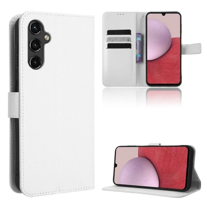 Wallet%20leather%20for%20Samsung%20Galaxy%20A14%205G%20case%20magnetic%20book%20stand%20flip%20card%20protection%20cover%20-%20Image%205