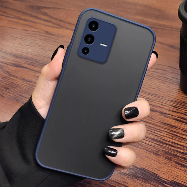 Vivo%20V23%205G%20/%20Vivo%20S12%205G%20%20-%20Matte%20Protective%20Smoke%20Case%20Matte%20Bumper%20Cover%20phone%20case%20Back%20cover%20Phone%20Cover%20-%20Image%202