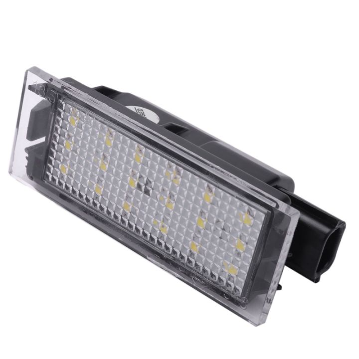 4Pcs%20Car%20LED%20Number%20License%20Plate%20Light%20for%20Renault%20Megane%202%20Clio%20Laguna%202%20Megane%203%20Twingo%20Master%20Vel%20Satis%20-%20Image%202