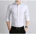 White Long Sleeve Formal Shirt for Men and Big size.