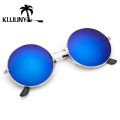 KUJUNY john lennon glasses Retro Round Prince Sunglasses Vintage Circle Male Female Reflective circle Sun Glasses oculos de sol. 