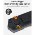 New Bike Turn Signals Remote Control Bicycle Direction Indicator LED Rear Light Cycling Taillight with Horn. 