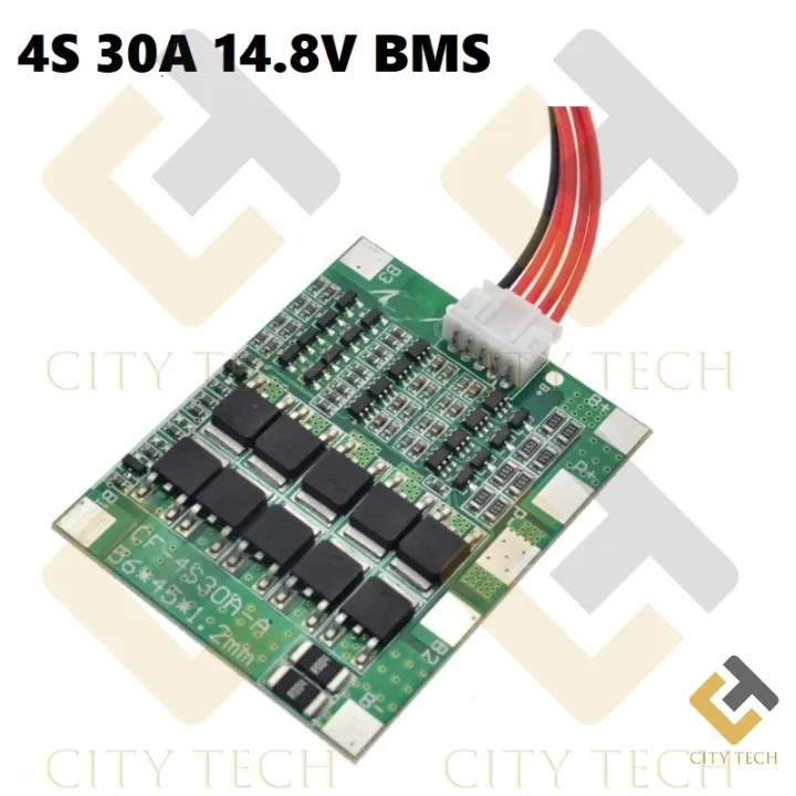 BMS%20Battery%20Protection%20Board%204S%2030A%2014.8V%2018650%20AA%20AAA%20Lipo%20Li-ion%20Lithium%20Battery%20BMS%20Charger%20Protection%20Module%20Board%20Circuit%20-%20Image%202