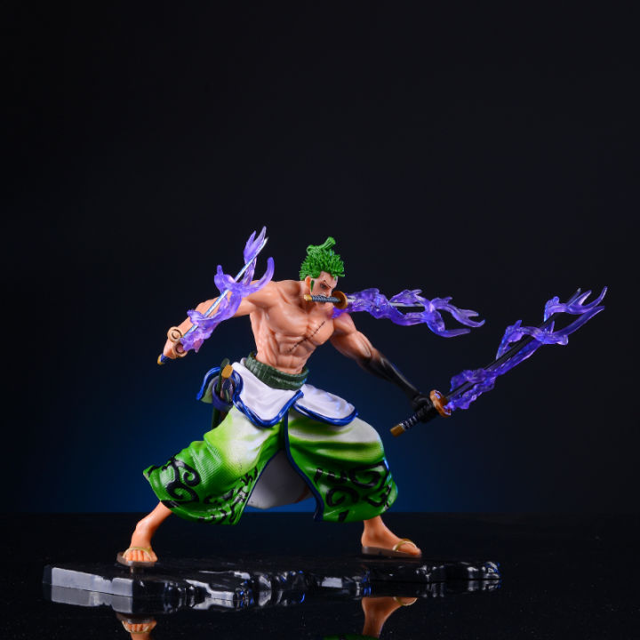 New%2020cm%20One%20Piece%20Anime%20Figure%20GK%20Roronoa%20Zoro%20Action%20Figure%20PVC%20Collection%20Cartoon%20Model%20Doll%20Gift%20Toys%20Decoration%20-%20Image%203