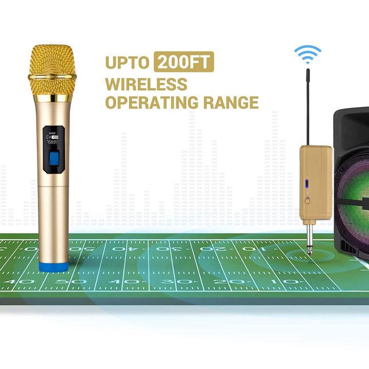 Heikuding%20Wireless%20Microphone%20UHF%20Dual%20Cordless%20Dynamic%20Mic%20System%20with%20Rechargeable%20Receiver%20for%20karaoke%20Singing%20Dj%20Microphone%20-%20Image%202