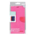 （COD)For iPhone 14 Pro GOOSPERY CANVAS DIARY Canvas Texture Flip Leather Phone Case. 