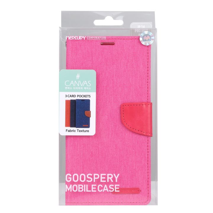 %EF%BC%88COD)For%20iPhone%2014%20Pro%20GOOSPERY%20CANVAS%20DIARY%20Canvas%20Texture%20Flip%20Leather%20Phone%20Case%20-%20Image%204