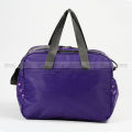 Travel Bag Large Capacity Simple Purple / Navy Blue / Black Travel Bag Nylon Hand Luggage 20".