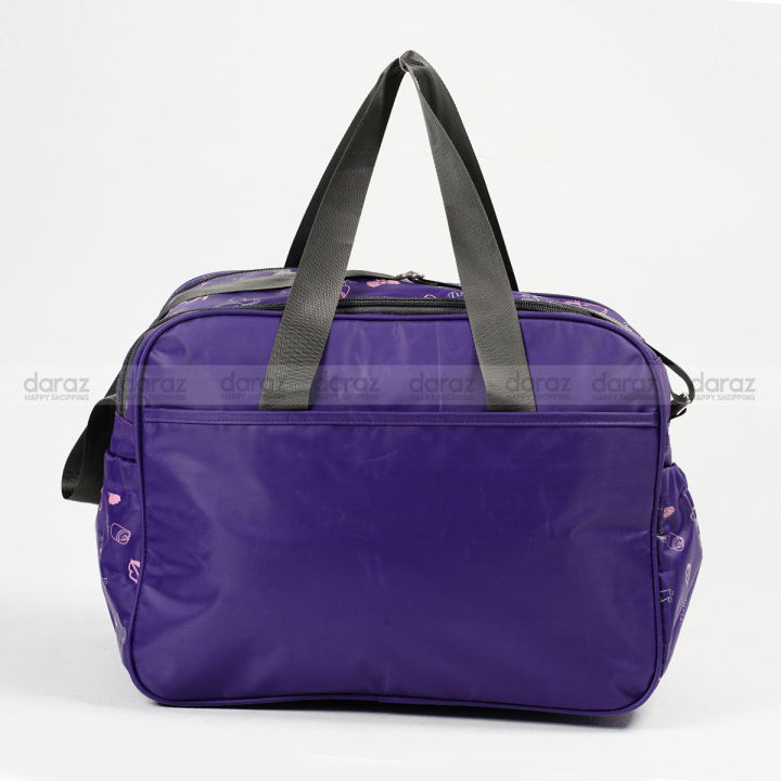 Travel%20Bag%20Large%20Capacity%20Simple%20Purple%20/%20Navy%20Blue%20/%20Black%20Travel%20Bag%20Nylon%20Hand%20Luggage%2020"%20-%20Image%203