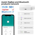 ROVF Smart Tuya ZigBee Multi-mode Gateway Bluetooth Mesh Wireless Bridge Hub Control for Smart Life Alexa Google Home. 
