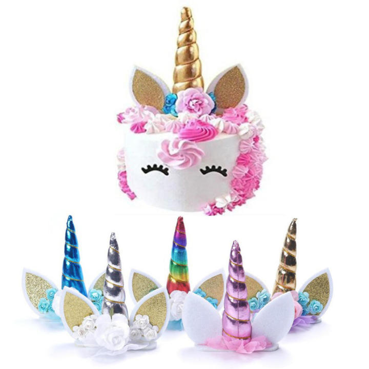 3D%20Unicorn%20Cake%20Topper%20Birthday%20Party%20Cake%20Decoration%20Baby%20Shower%20Wedding%20Favors%20Cake%20Flags%20Birthday%20Party%20Supplies%20-%20Image%202