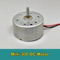 Mini 300 Round Motor RF-300C-12180 Motor DC 3.7V 8400RPM Long Wire Motor Solar Power Cap Fan Toy Motor 8.3mm Long Shaft. 