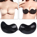 Reusable Invisible Push Up Bra Backless Strapless Bra Chest Seamless Front Closure Bralette Underwear Women Self-Adhesive Sticky. 