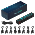PEDAL POWER Guitar Pedal Power Guitar Effector Power Supply 8 Isolated DC Output Guitar Effect Pedal Guitar Replacement Parts Accessories. 