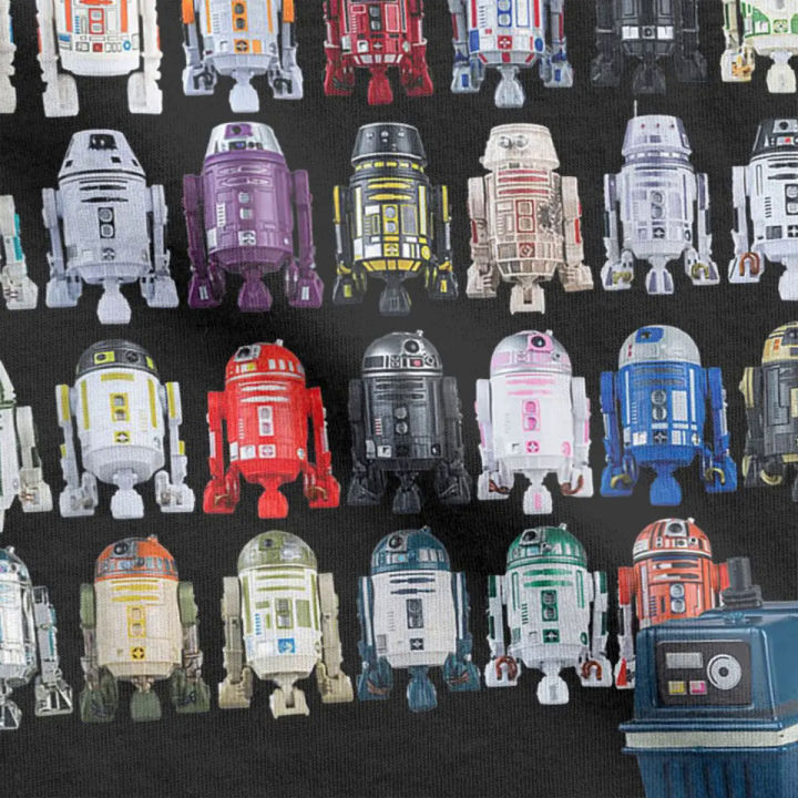 Marvel%20Men%20Women%20T-Shirt%20Disney%20Star%20Wars%20Hipster%20Cotton%20Tees%20Short%20Sleeve%20Droids%20R2-D2%20and%20Astromech%20Gonk%20T%20Shirts%20Tops%20Classic%20-%20Image%203