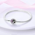 925 Silver Orgrinal Bracelet Butterfly Cat Dog Paw Safety Chain Star Moon Clover Tree of Life Bracelets Bangle For Women Jewelry. 