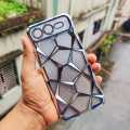 Infinix Smart 10 Plus + Luxury Plating Gradient Colorful Glitter Quicksand 3D Diamond Phone Case For Infinix Smart 10 Plus Cases TPU Clear Soft Silicone Back Cover. 
