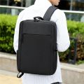 14 inch fashion water-resistant Oxford cloth shoulder bag new simple backpack men and women casual business computer bag. 