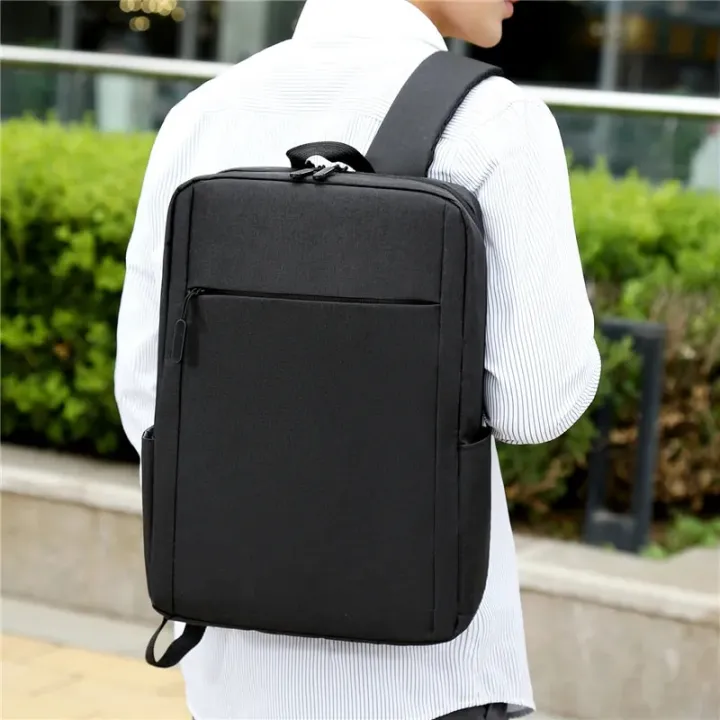 14%20inch%20fashion%20water-resistant%20Oxford%20cloth%20shoulder%20bag%20new%20simple%20backpack%20men%20and%20women%20casual%20business%20computer%20bag%20-%20Image%203