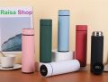 Smart Led Temperature Display Stainless Steel Water Bottle - Vacuum Insulated 500Ml - Stay Hydrated With This Smart Led Water Bottle. 