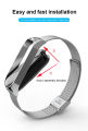 Stainless Steel Bracelet For Xiaomi Mi Band 5 Strap for Mi band 5 Metal Wristbands Watch Accessories. 