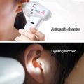 【VisioN Shop】1pcs Portable Safty Electric Ear Cleaner Vacuum Ear Wax Remover Soft Spiral Head Ear Spoon Tools with LED Light Health Care Kits.