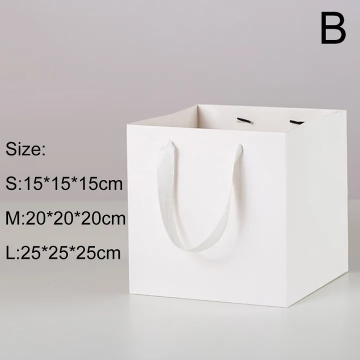 2sql%201PC%20Paper%20Cake%20Box%20Kraft%20Paper%20Bag%20Paper%20Bag%20Gift%20Bag%20Shopping%20Bag%20Tote%20Bag%20Flowers%20Packaging%20Bag%20Square%20Portable%20Bag%20-%20Image%206