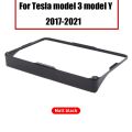 1 x  Nator Sunshade Car Nator Sun Visor Frame  Sunshade  Screen Visor Hood Block for Tesla model 3 Y 2017-2021-matt black. 