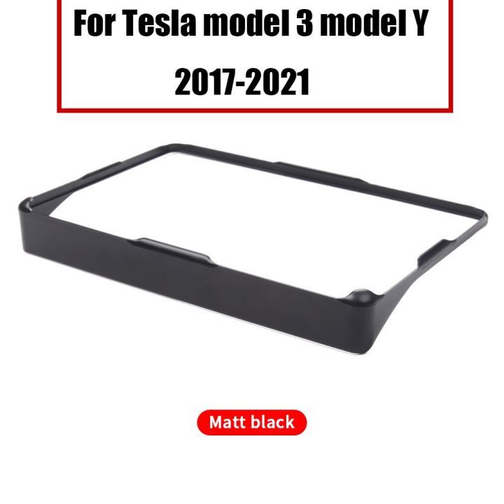 1 x  Nator Sunshade Car Nator Sun Visor Frame  Sunshade  Screen Visor Hood Block for Tesla model 3 Y 2017-2021-matt black