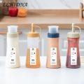 ECHIDNA Condiment Bottle Transparent Honey Salad Condiment Dispenser.