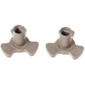 Microwave Turntable Coupler Microwave Oven Turntable Roller Guide Support Glass Tray Drive Coupling Replacement Parts.
