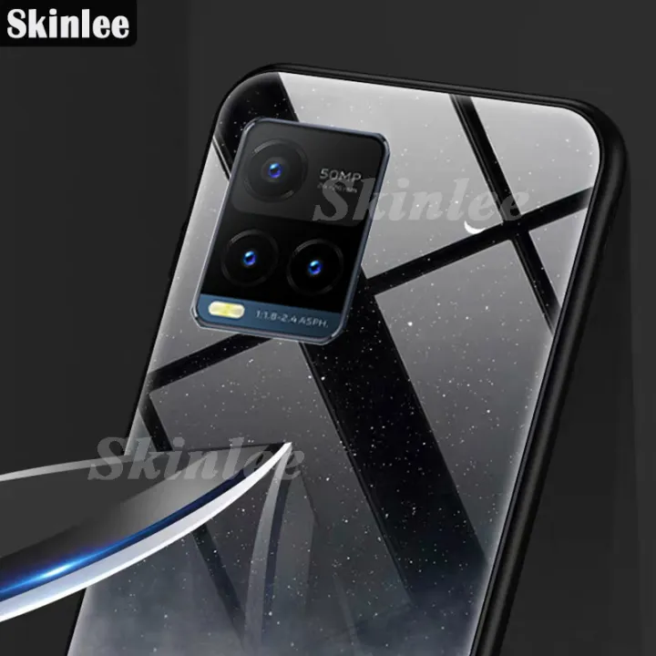 Phone%20Case%20Vivo%20Y33S%20Back%20Tempered%20Glass%20Cover%20Instagram%20Starry%20Sky%20Design%20Back%20Cover%20for%20Vivo%20Y33S%20Cover%20Shell%20Mirror%20Glass%20-%20Image%209