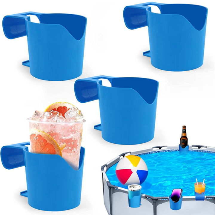 4Piece%20Poolside%20Cup%20Holder%20for%20Above%20Ground%20Swimming%20Pool,%20Blue%20Plastic%20Pool%20Cup%20Holder%20for%20Drinks%20Fit%202%20Inch%20or%20Less%20Poolside%20Top%20Bar%20-%20Image%202