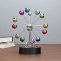 Chaos ornament perpetual motion machine Newton pendulum ball creative magnetic levitation physics office desktop home decoration. 