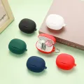 (Only Cover) For QCY MeloBuds N20 Premium Earbuds Protective Cover with hanging hook (Headphone not included) Headphone not included.