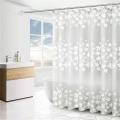 Waterproof Bath Curtains With Hooks Shower Curtain 180cm X 180cm For Families Apartments Dormitories Hotels 2022 new. 