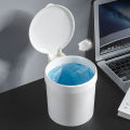 Mini Small Waste Bins Desktop Garbage Basket Home Table Plastic Trash Can Office Supplies Dustbins.