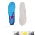 1 Pair Orthotic Arch Support Shoe Pad Sport Silica Gel Insole soft and elastic shoe Insoles Cushioing for men and women Unisex size free cutting 37-48. 