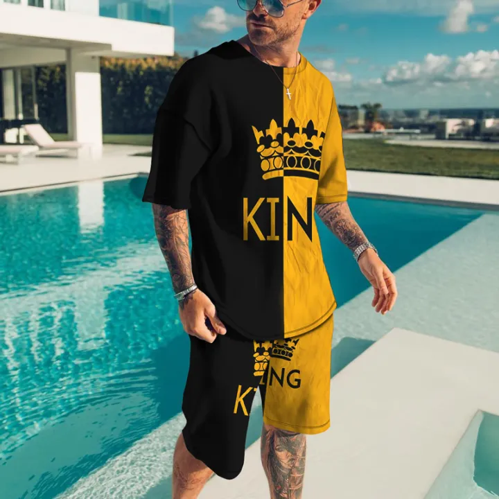 Summer%20Sportswear%20T-Shirt%202-Piece%20Fashion%20Men's%20Sportswear%20Suit%20Casual%20O-Neck%20Men's%20Shorts%20Two-Piece%20Clothes%20Harajuku%20-%20Image%206