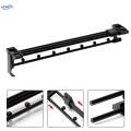Pull Out Clothes Hanger Rod Heavy Duty Telescopic Closet Organizer Rack Wardrobe Clothing Rail 40cm. 