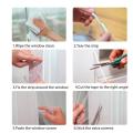 DIY Stealth Window Screen Insect Fly Bug Mosquito Mesh Screen Window Netting.